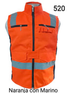 Chaleco Técnico Industrial Premium - Con Portaherramientas Integrado