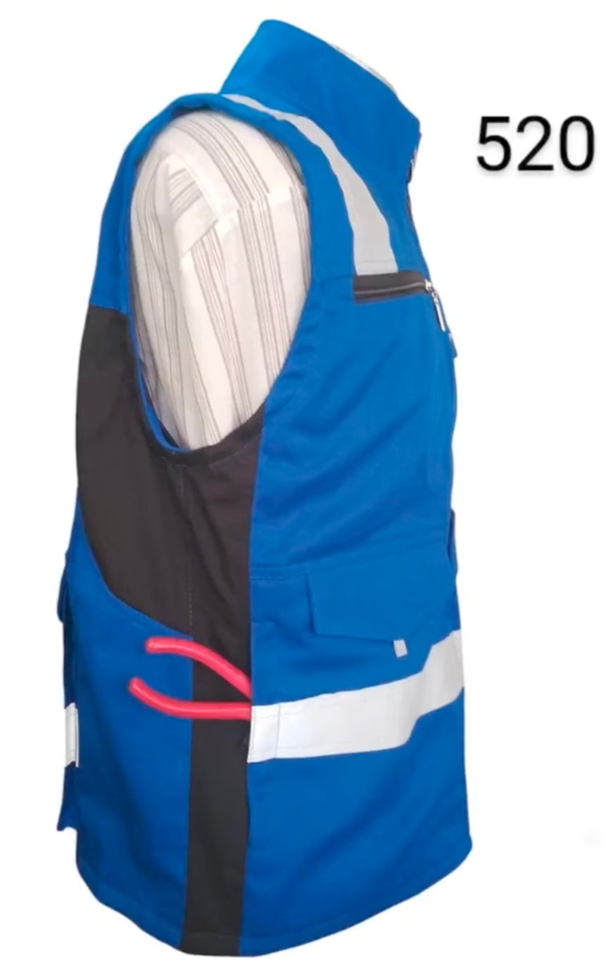 Chaleco Técnico Industrial Premium - Con Portaherramientas Integrado
