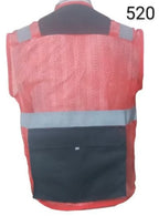 Chaleco Industrial de Alta Ventilación - Malla de Alta Tenacidad