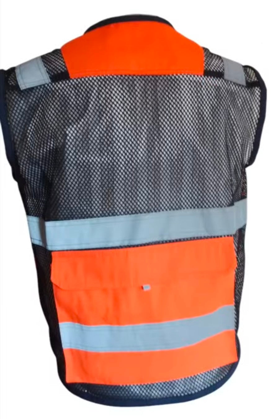 Chaleco Industrial de Alta Ventilación - Malla de Alta Tenacidad